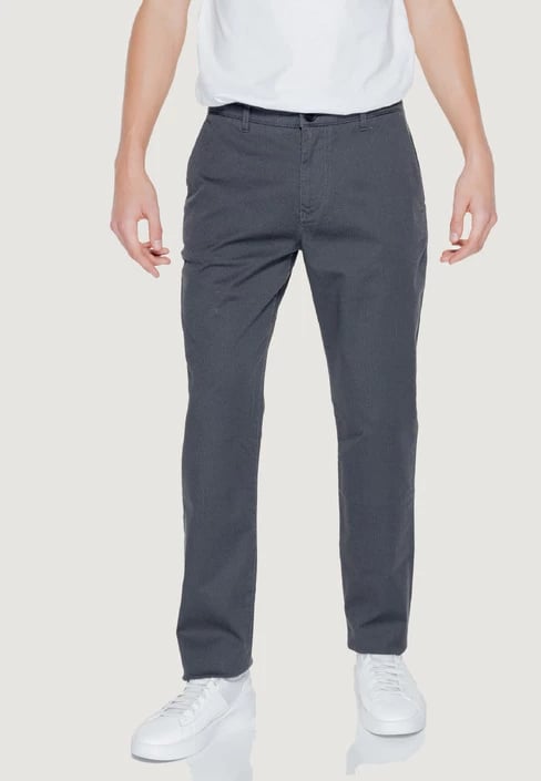Pantallona për meshkuj Armani Exchange, të zeza