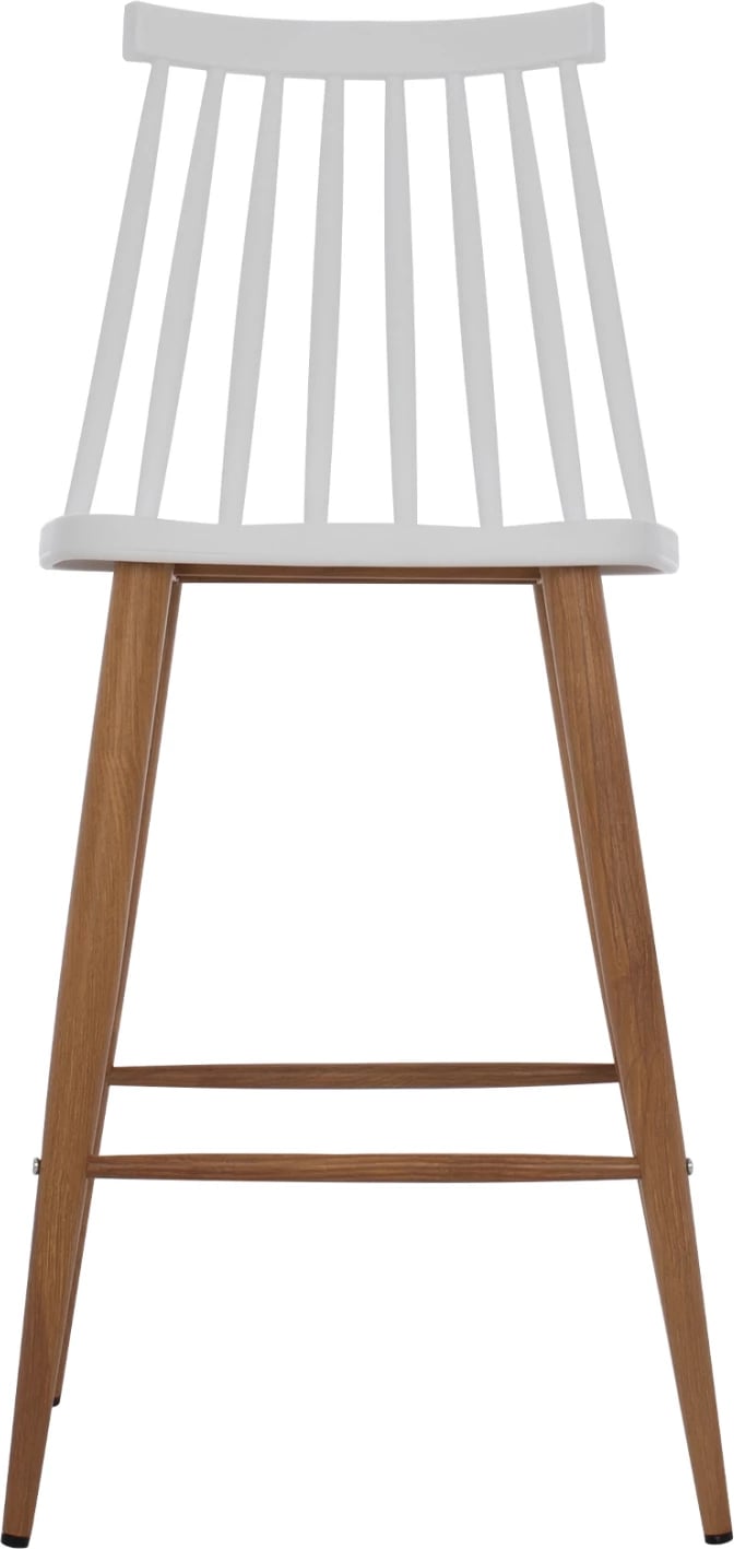 Karrige për bar FH9300.01 e bardhë, lartësi mesatare, 43x45x97 cm, set prej 2 copë