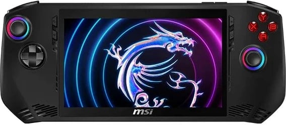 Konzolë portative MSI Claw A1M-065PL, Ultra 5 135H, 16 GB RAM, 512 GB SSD, 7" FHD Touch, Intel Arc, E zezë