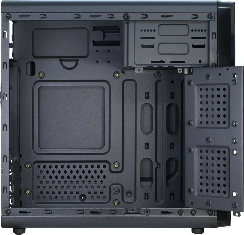 Kasë Inter-Tech MC-02 Micro, Tower, PC, micro ATX, e zezë