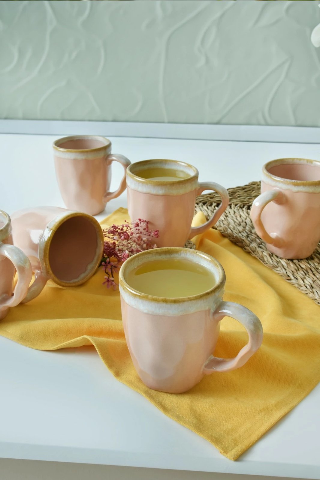 Set gotash (6 copë), Hermia Concept, ngjyrë pluhuri, ST020010FQ38A0000000A Set gotash (6 copë), Hermia Concept, ngjyrë pluhuri, ST020010FQ38A0000000A