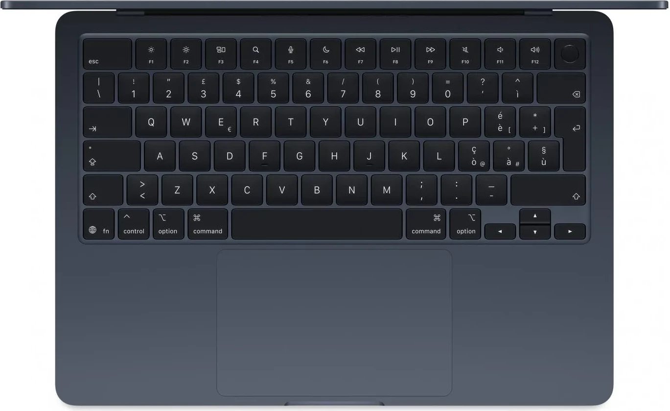 Apple MacBook Air, 13.6", M4 10-core, 16GB RAM, 256GB SSD, 8-core GPU, Midnight, (QWERTY) 