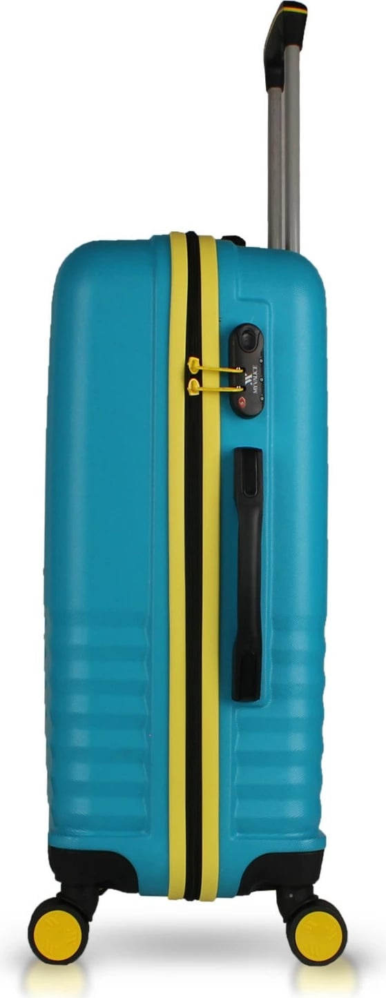 Set valixhesh (3 copë), ngjyrë turquoise, Zoozie Bags, 8173