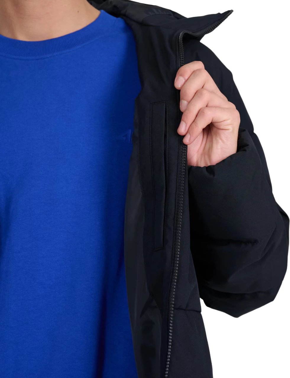 Jakne dimri për meshkuj 4F, e zezë