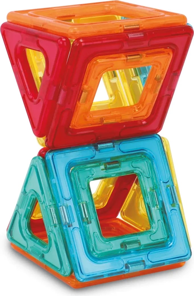 Set lodër për fëmijë Magnimake Bright Starter, 18 pjesë  