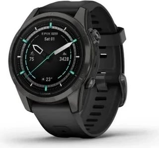 Smartwatch Garmin EPIX PRO Gen 2, 42mm, Titanium, 32 GB, Gri