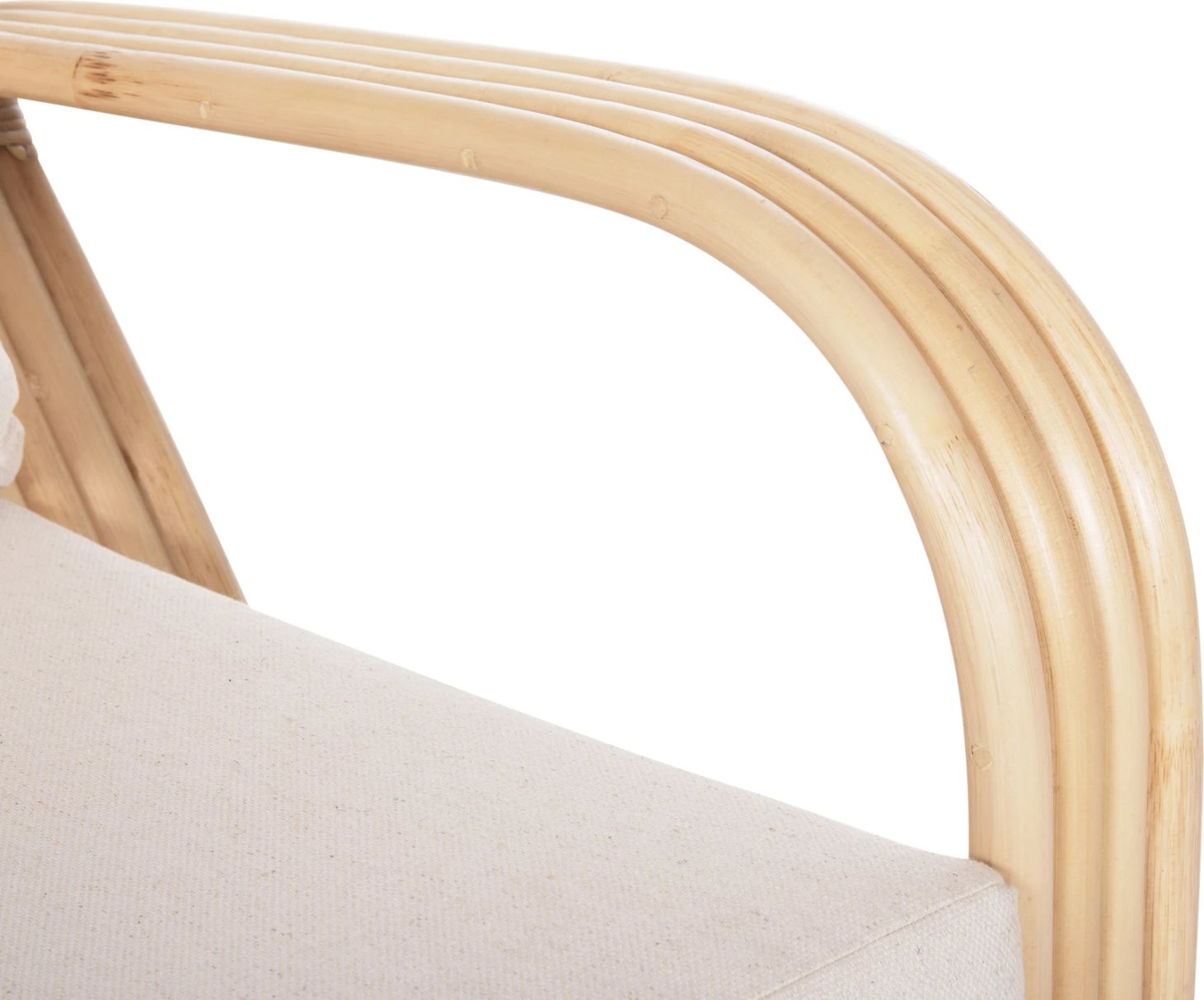 Karrige Baroness FH9813, natyrale, jastëk të bardhë, 81x90x92H cm