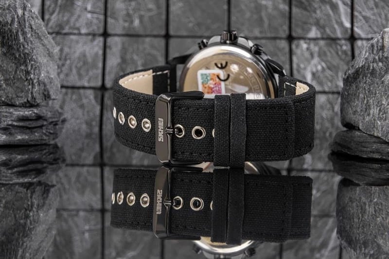 Orë dore për meshkuj Skmei, e zezë