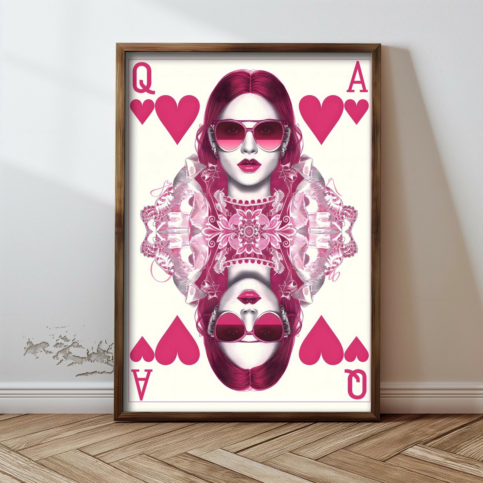 Pikturë dekorative me kornizë MDF, Wallity, GE115-L