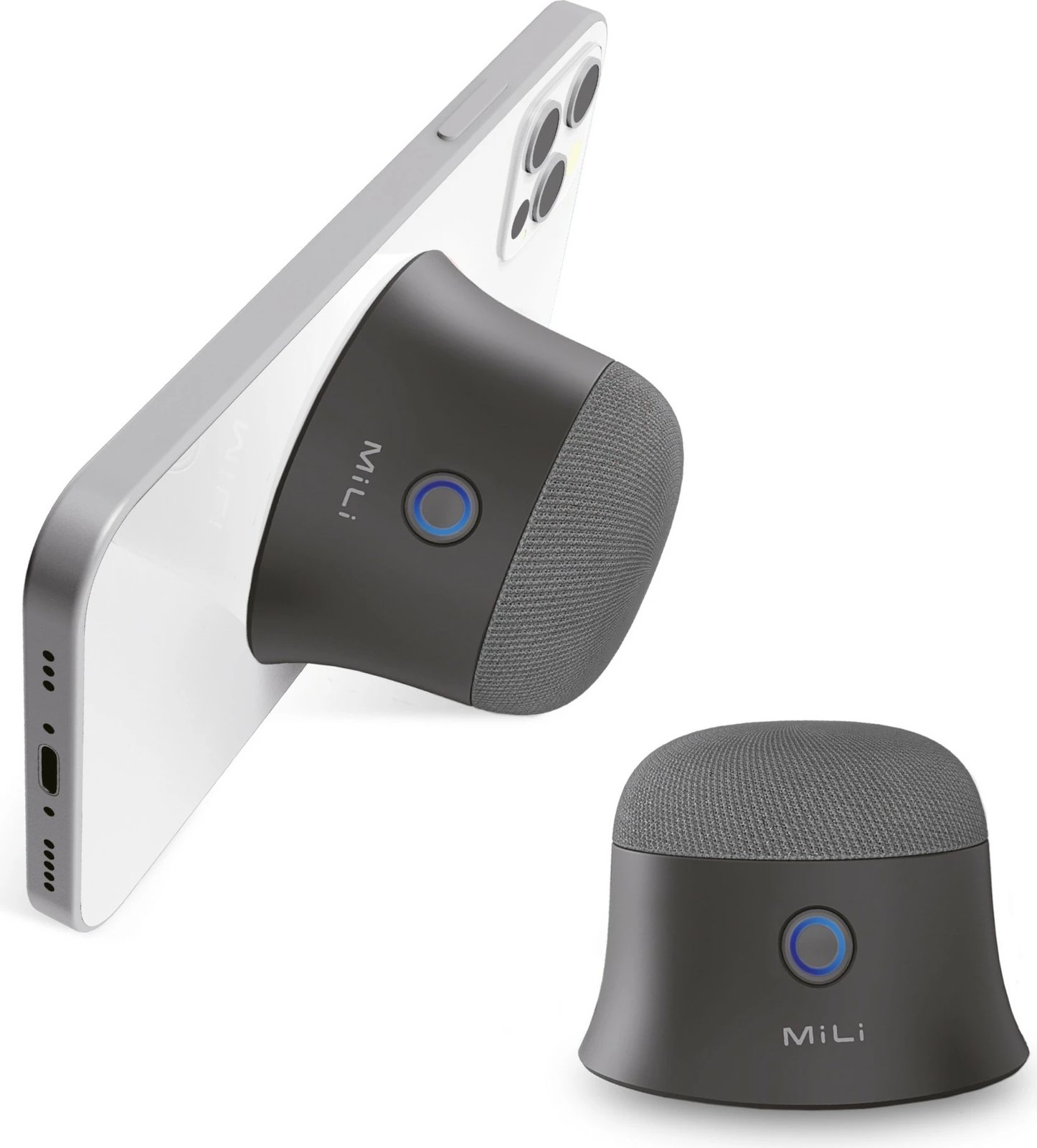 Altoparlantë Ultron Mag Soundmate, Bluetooth, 2 copë, 420mAh, gri