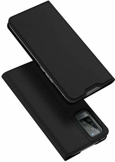 Mbështjellës Dux Ducis Skin Pro Bookcase për Vivo X60, i zi