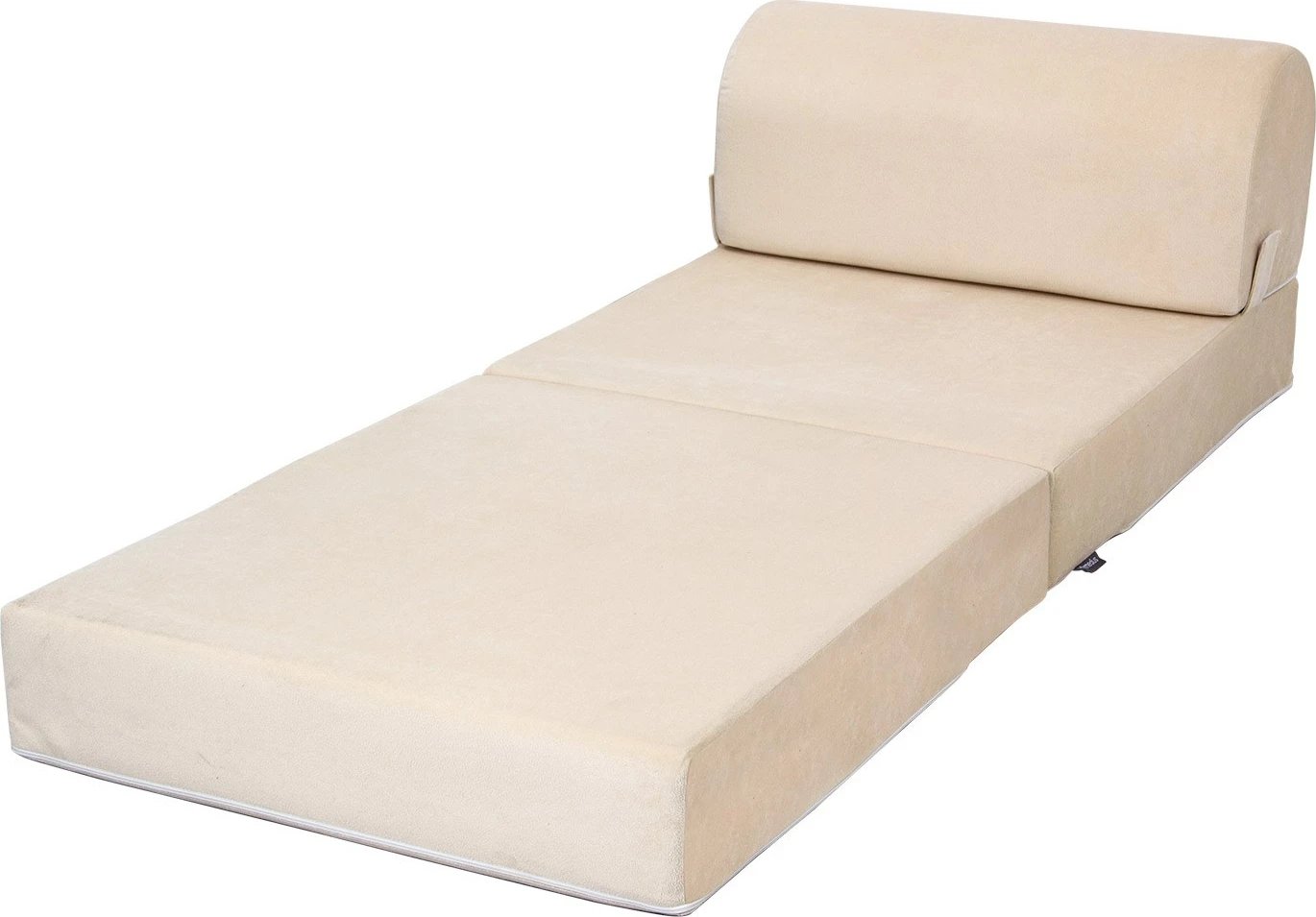 Krevate-kolltuk një vendësh, Atelier del Sofa, Magic, kadife bezhë
