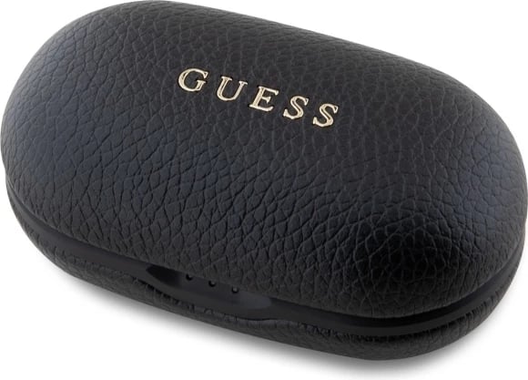 Kufje Guess GUTWSPGTSPSK TWS me dok stacion, Bluetooth 5.3, eko-lëkurë, e zeza Kufje Guess GUTWSPGTSPSK TWS me dok stacion, Bluetooth 5.3, eko-lëkurë, e zeza