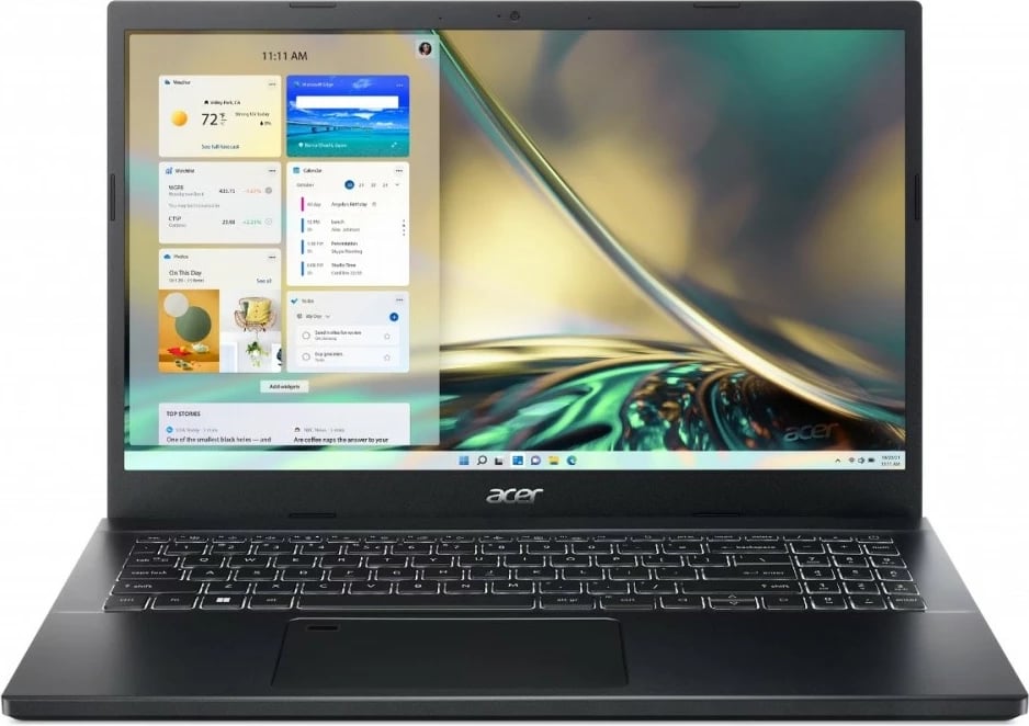 Laptop gaming Acer Aspire 7 A715-76G-5303, 15.6", Intel Core i5-12450H, 16GB RAM, 512GB SSD, GeForce RTX 3050, i zi