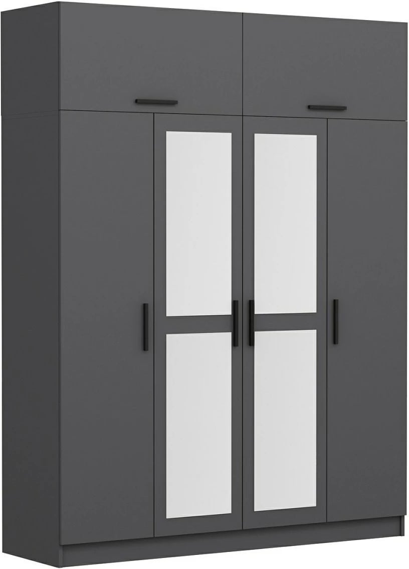 Dollap Skye Decor, ngjyrë antracit, 5274