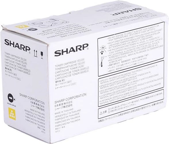 Toner Sharp MXC30GTY, rendiment 5,500-8,800 faqe, i verdhë, 1 copë