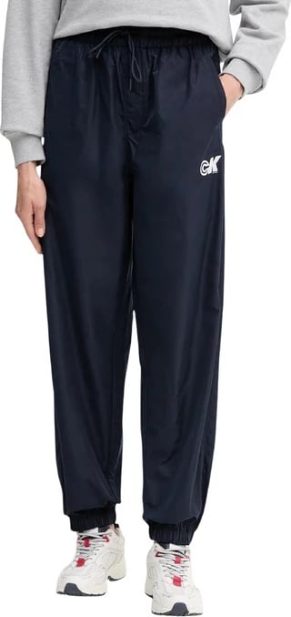 Pantallona Calvin Klein Jeans femra, të kaltërta