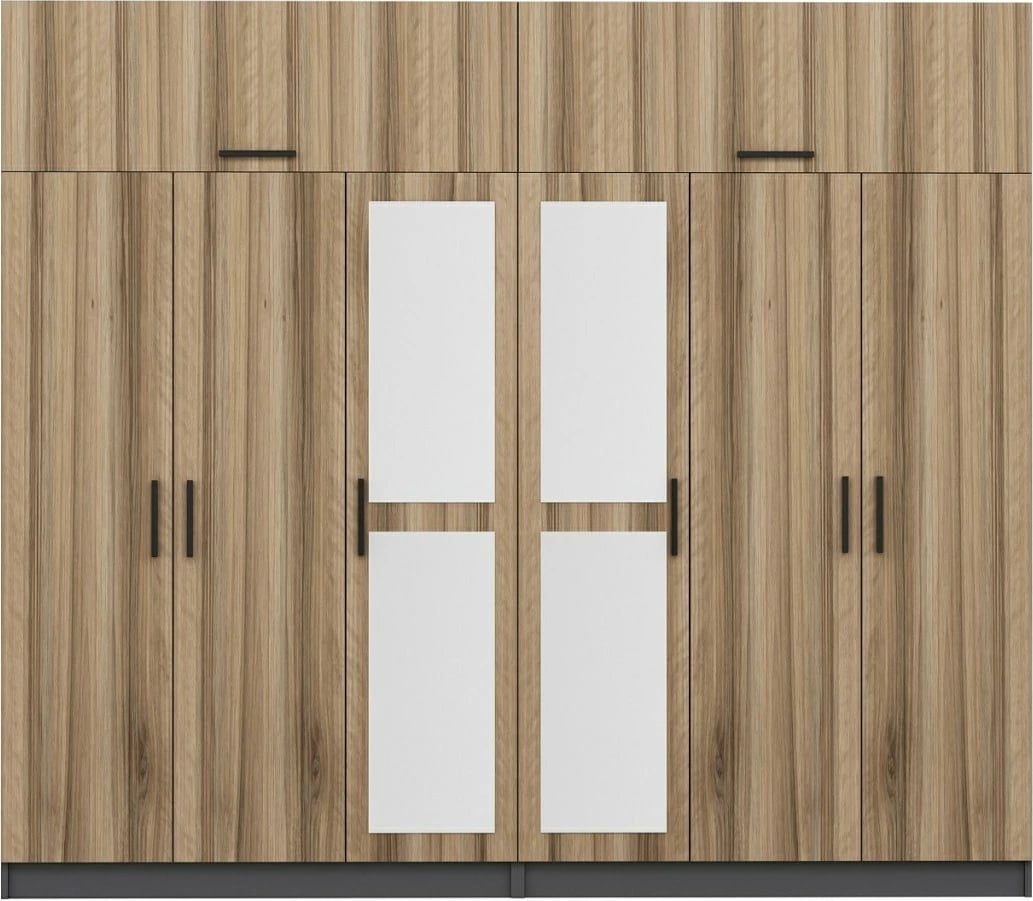 Dollap garderobe Skye Decor, ngjyrë dore, Kale - 5307