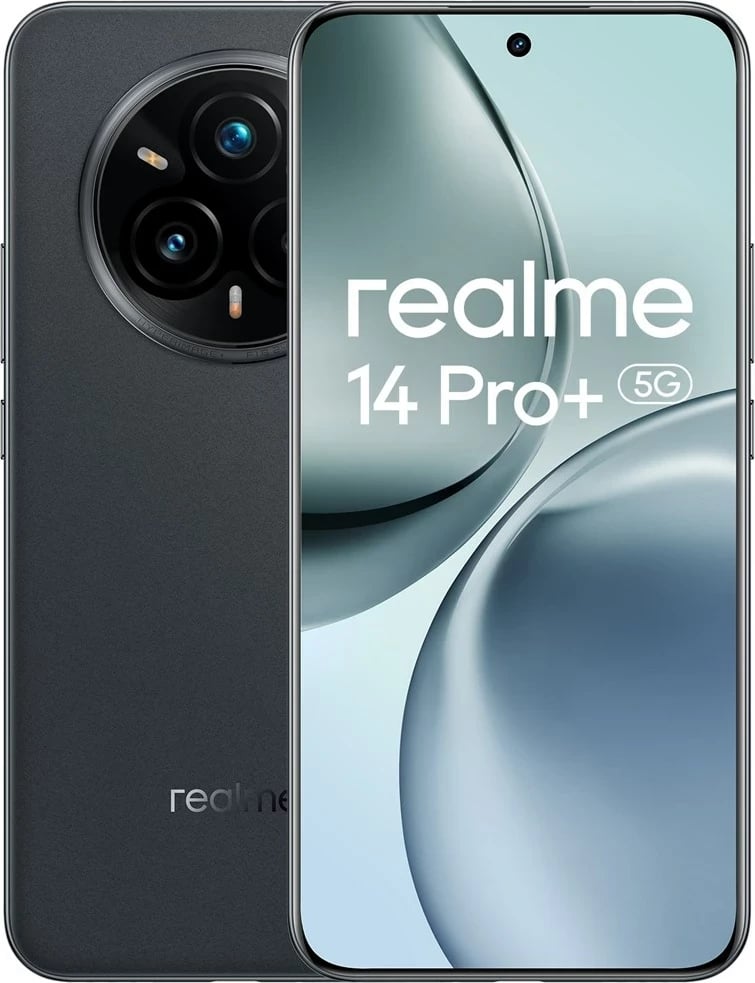Celular realme 14 Pro+ 5G, 8 GB RAM, 256 GB, Suede Grey