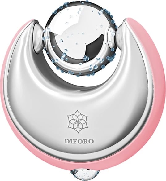 Masazhues fytyre Diforo Facial Ice Globes për femra rozë