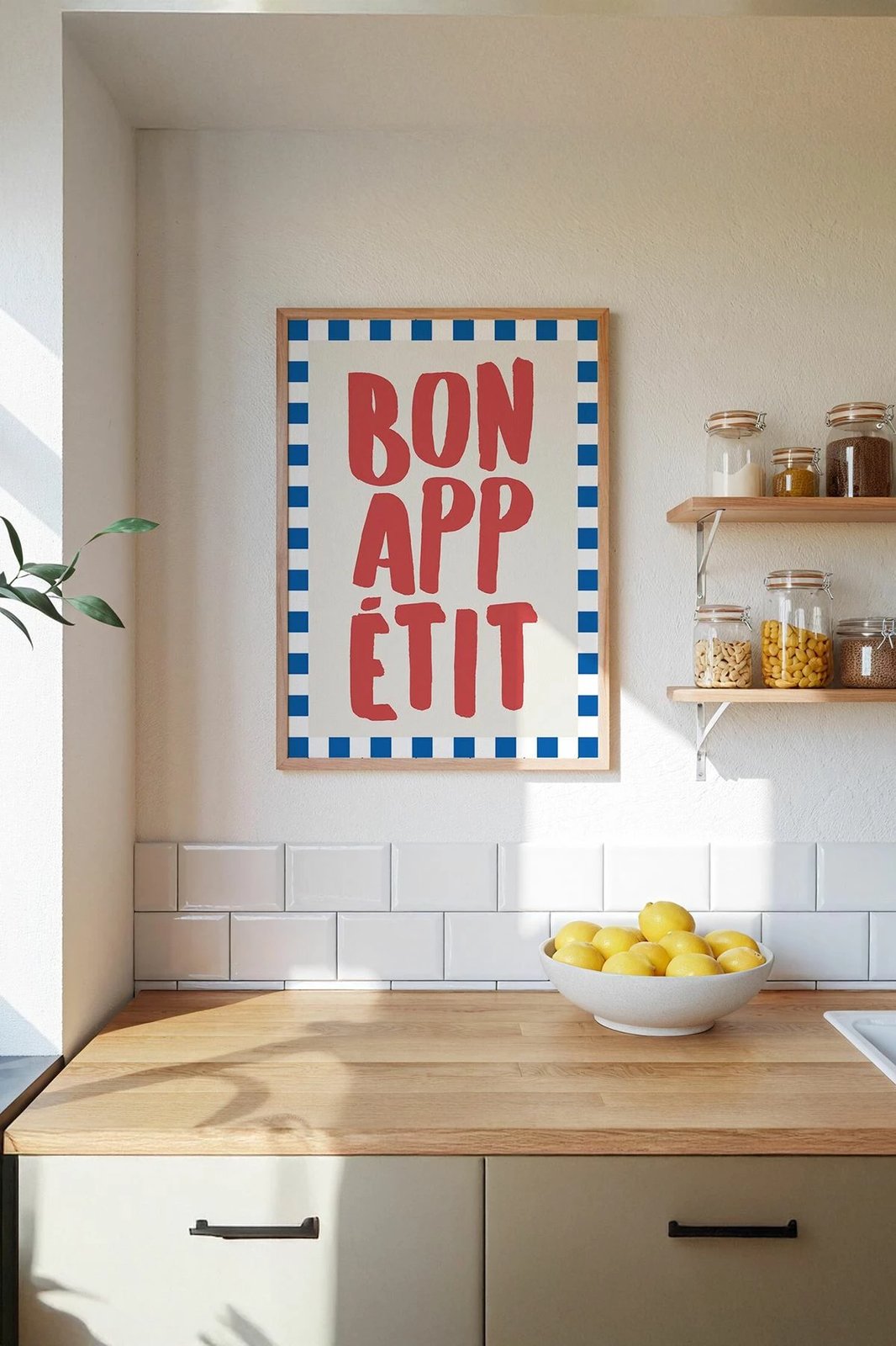 Pikturë dekorative me kornizë, Wallity, Ersy1Ham2, shumëngjyrëshe, 33x48cm