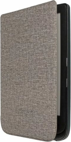 Mbështjellës Pocketbook Flip, folio, 6 inch, kafe/gri