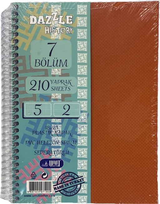 FLETORE B5 ME NDARJE 5+2 210FL 1/18