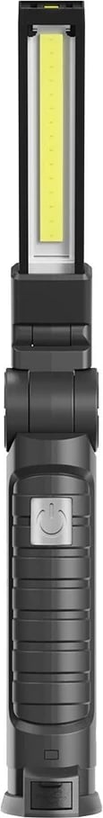Dritë punëtorie Savio FL-03 COB LED 3W, USB-C, 150 lm, kokë rrotulluese, magnet, e zezë
