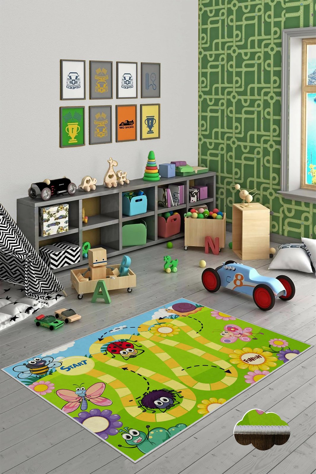 Qilim për korridor, shumëngjyrësh, Conceptum Hypnose, WOOKECE092, 100x150cm