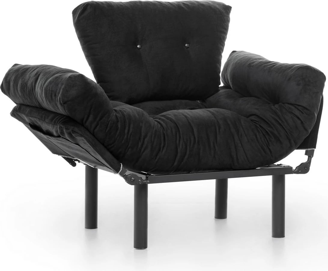 Karrige Wing Nitta, e zezë, Atelier del Sofa