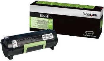 Toner, Lexmark, 502H 50F2H00, kapacitet i lartë 5000 faqe, e zezë