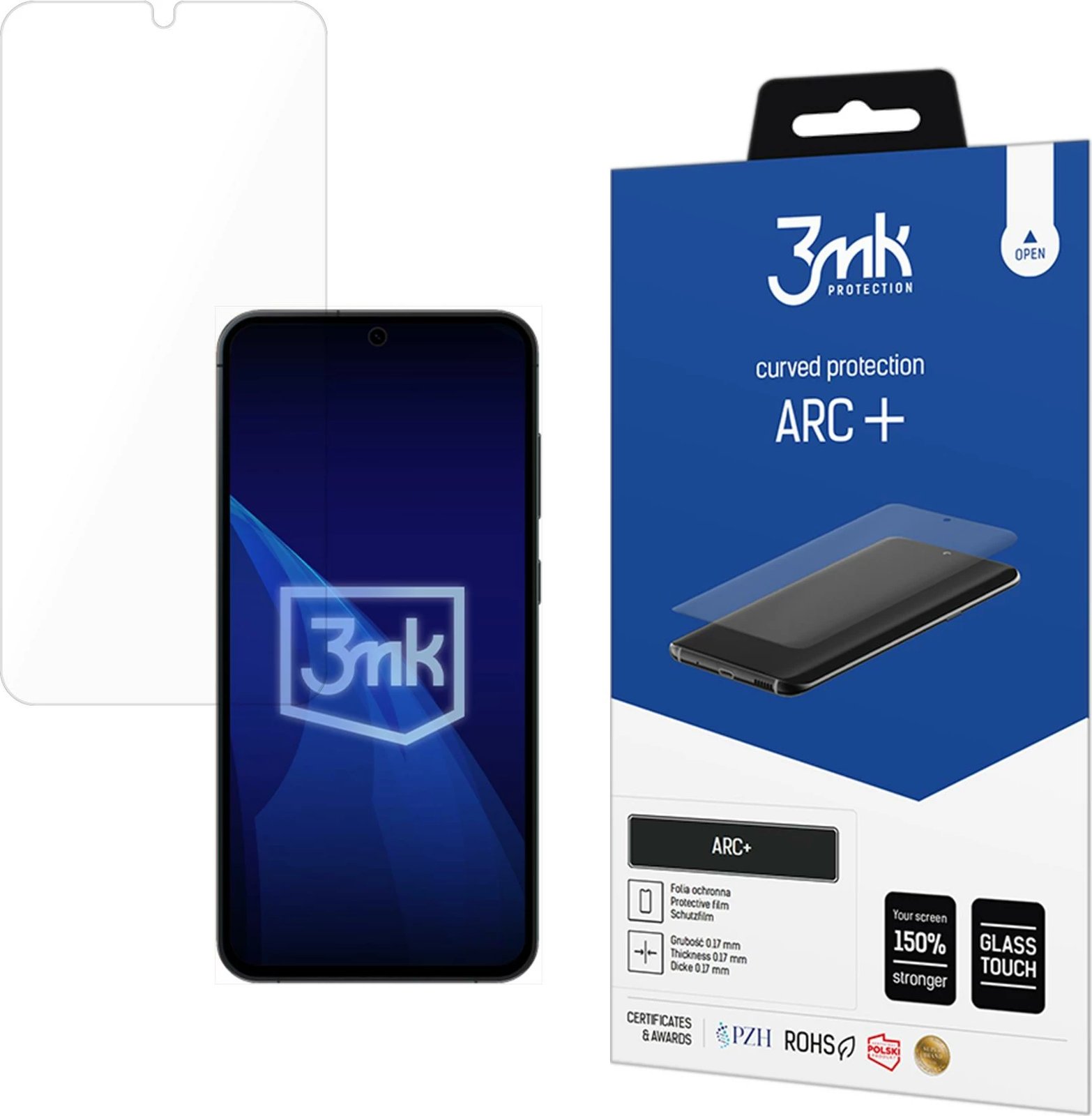 Film mbrojtës 3mk Protection ARC+ për Samsung Galaxy S25