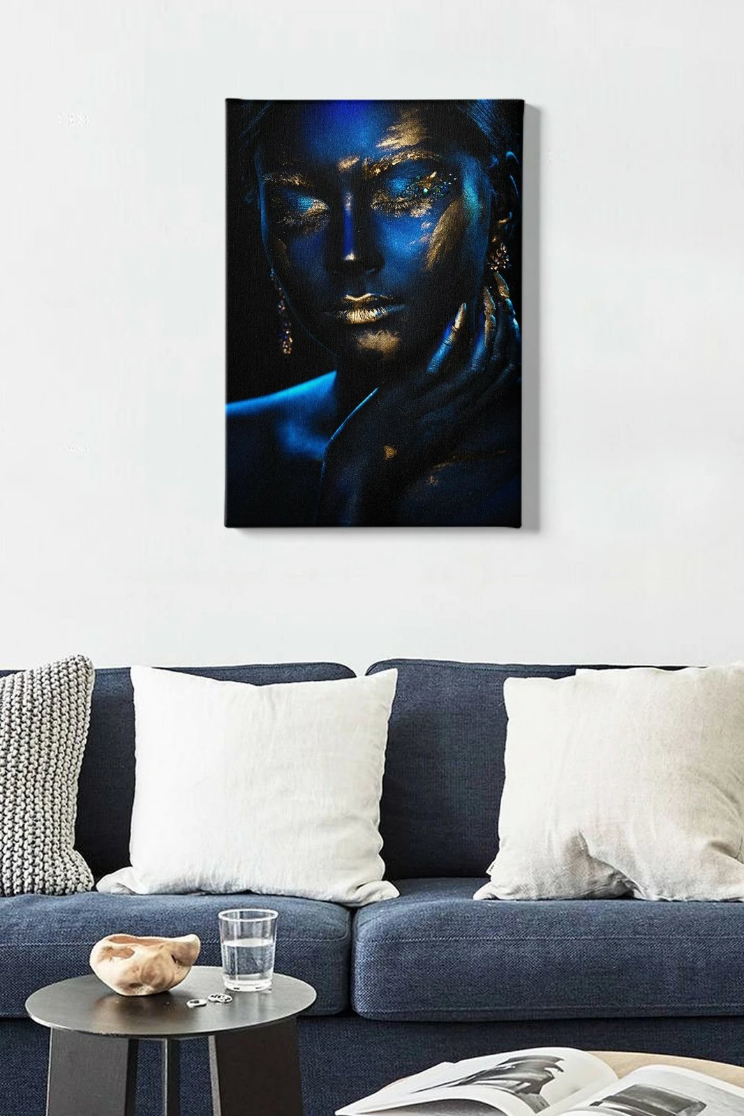 Pikturë dekorative në kanavacë, shumëngjyrëshe, 50x70cm