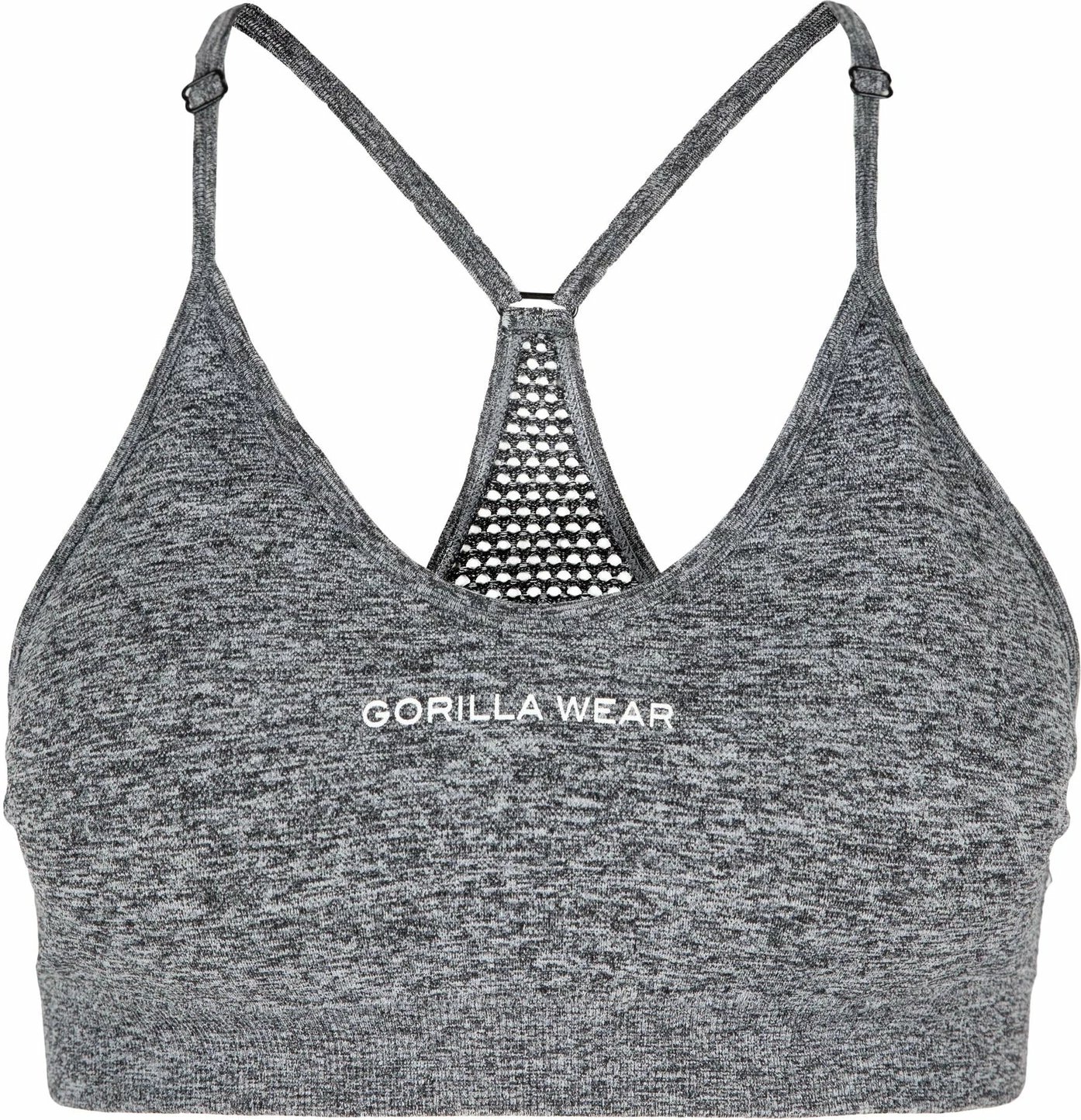 Quincy Seamless Sports Bra - Gray Melange