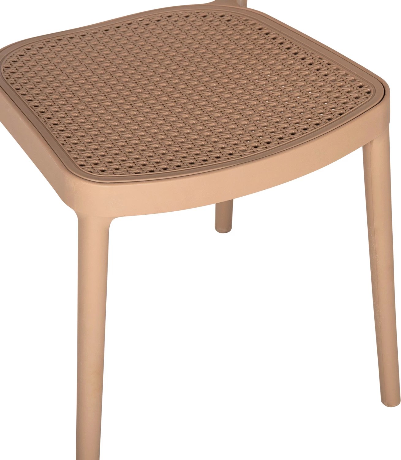 Karrige polipropileni MEKO FH5934.03, ngjyrë kapuçino, 51x52x80H cm Karrige polipropileni MEKO FH5934.03, ngjyrë kapuçino, 51x52x80H cm