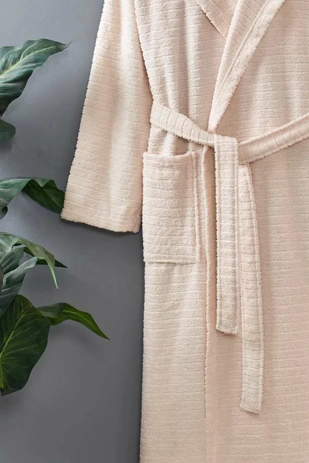 Rrobdeshamber me kapuç, pambuk 100%, Mijolnir, Doga, bezhë