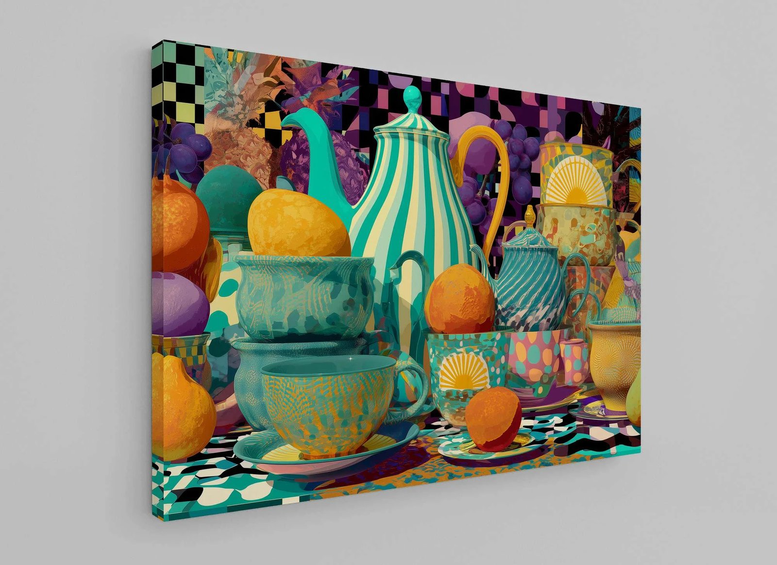 Pikturë dekorative në kanavacë, shumëngjyrëshe, Wallity, Hm_Cnvs26-31, 50x70cm