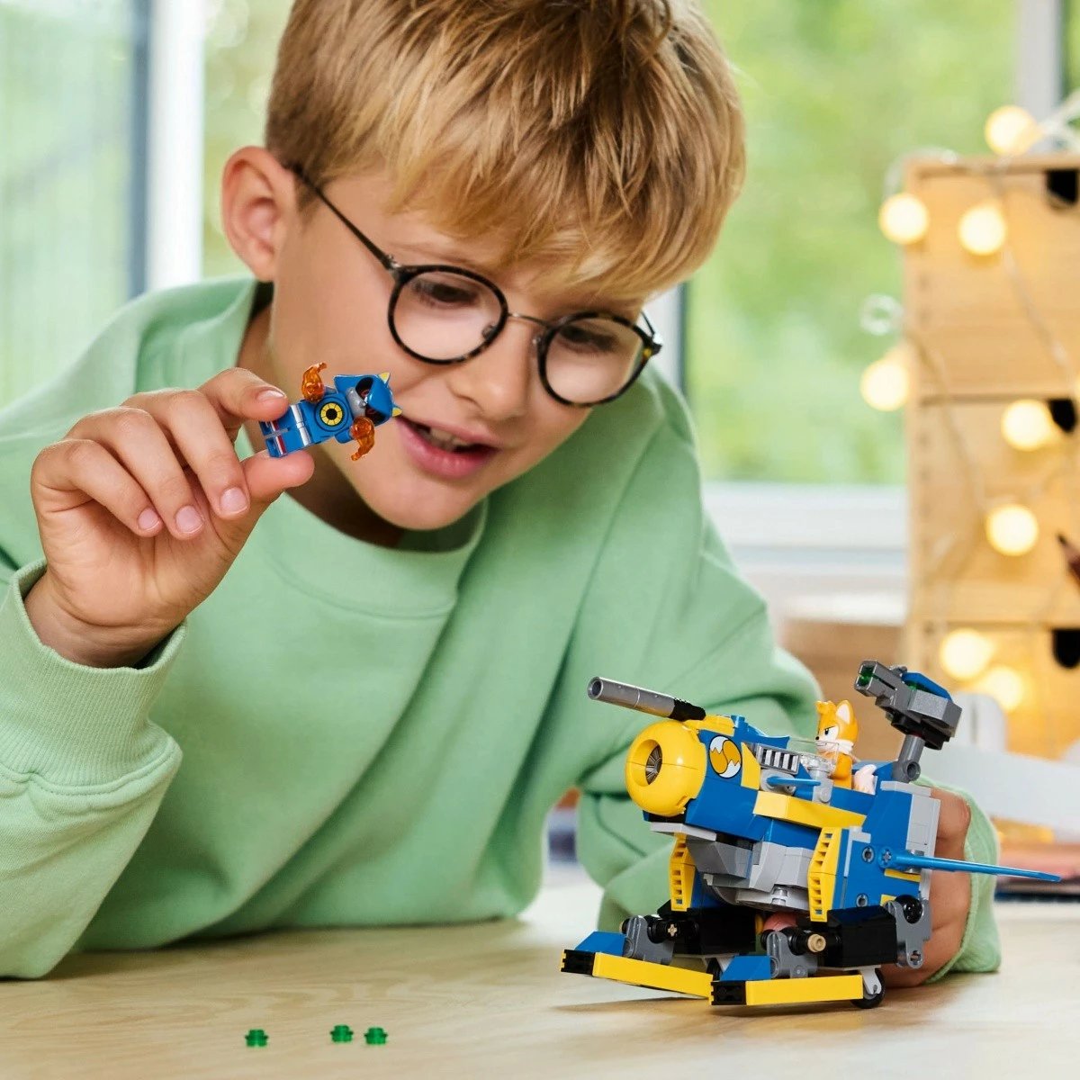 Set ndërtimi LEGO Sonic the Hedgehog 77002 Cyclone vs Metal Sonic, 290 pjesë