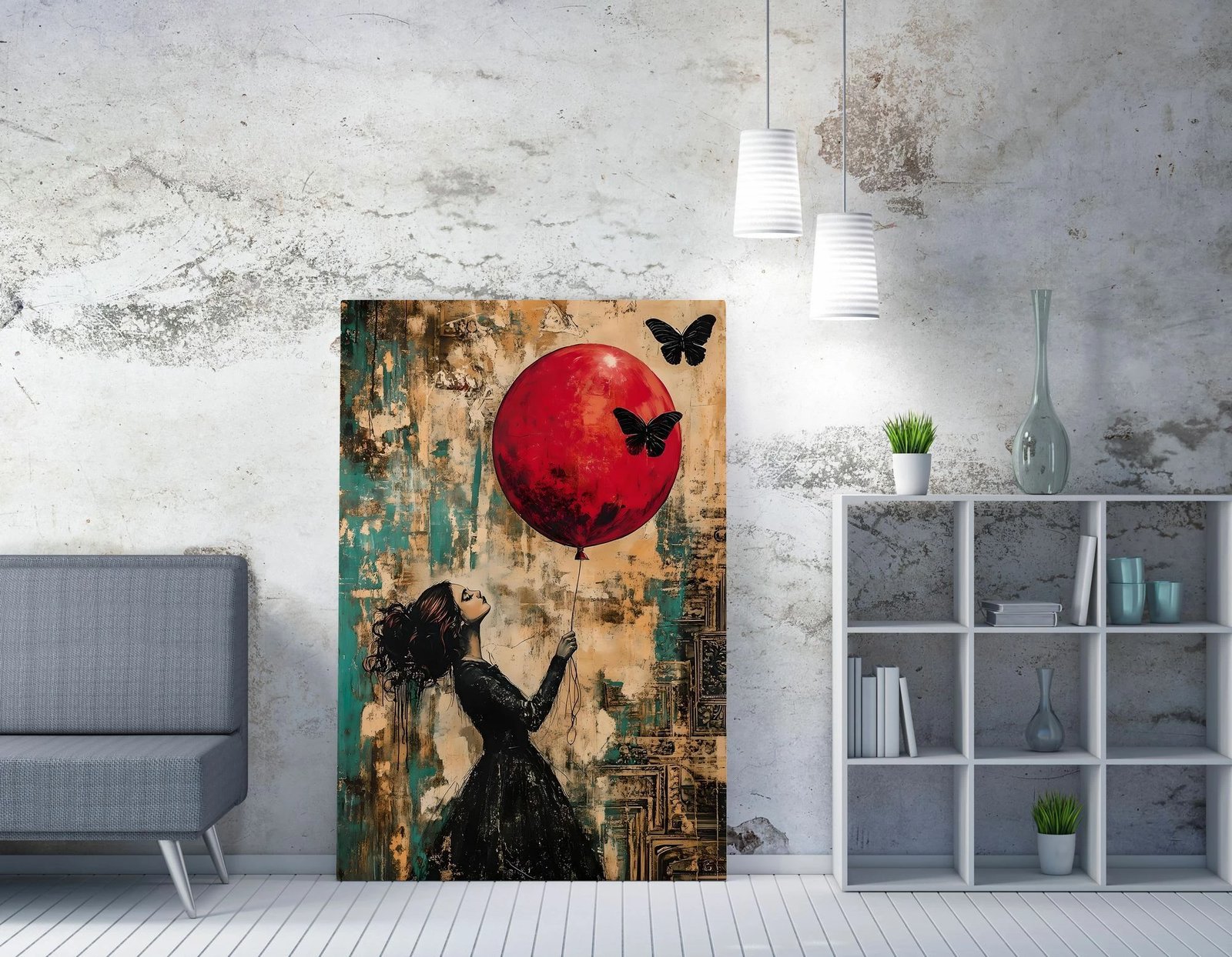 Pikturë dekorative në kanavacë Wallity, WY433, 50x70cm