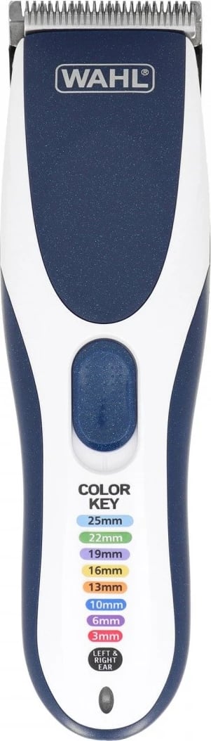 Makinë rroje flokësh Wahl Color Pro Cordless 09649-016, shumëngjyrëshe, set me 10 krehra