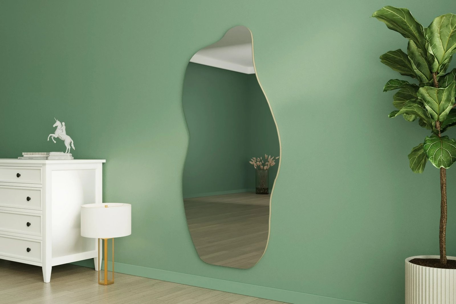 Pasqyrë Ralia, ngjyrë rëre, Hanah Home