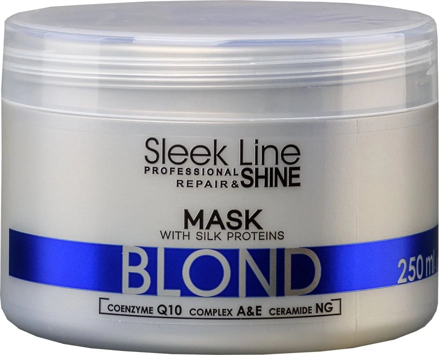 Maskë për flokë për femra Stapiz Sleek Line Blond Mask platinë 250ml