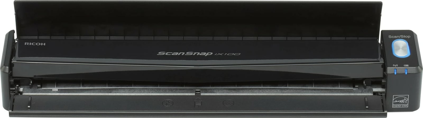 Skaner portabil Fujitsu ScanSnap iX100, Wi-Fi, USB, A4, i zi Skaner portabil Fujitsu ScanSnap iX100, Wi-Fi, USB, A4, i zi