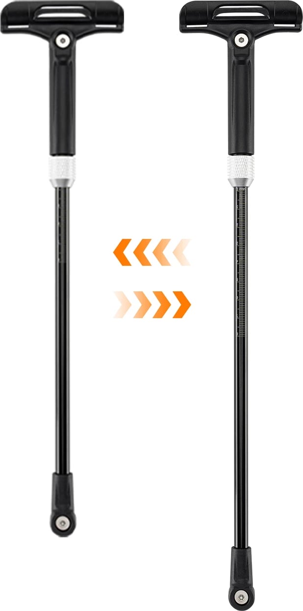 mbrojtëse balte biçiklete, Wozinsky WBR-01, e rregullueshme universale 28-32 cm, montim përpara/prapa, e zezë