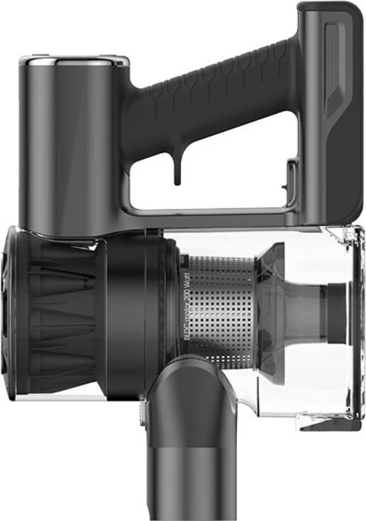Fshesë vertikale pa kabllo, Lafe, PowerGlide 200W BLDC, 22 kPa, 0.5 L, deri 35 min, 2200 mAh, e zezë