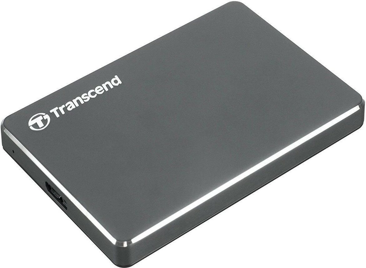 Hard disk i jashtëm Transcend StoreJet 25C3N 1TB, USB 3.1, Iron Grey