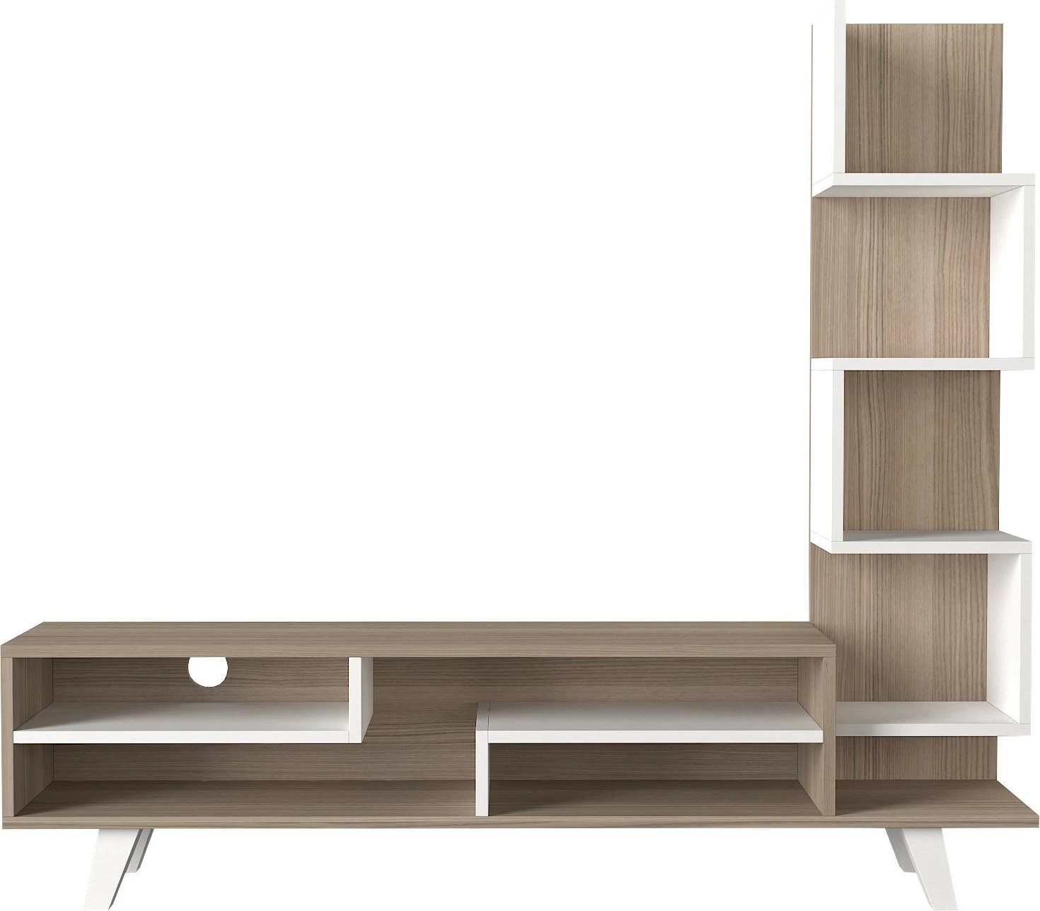 Njësi TV Skye Decor, e bardhë, Cordoba