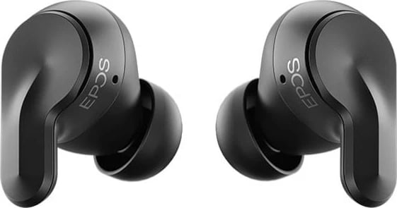 Kufje EPOS ADAPT E1 BLACK+, True Wireless, Bluetooth 5.3, ANC, Dongle USB-C, të zeza