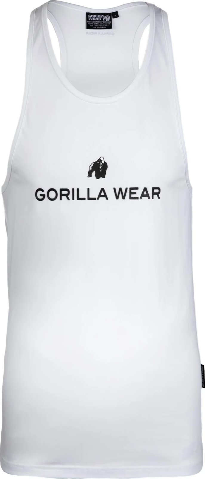 Carter Stretch Tank Top - White