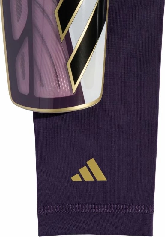 Mbrojtëse këmbësh adidas për meshkuj, të bardha/vjollcë